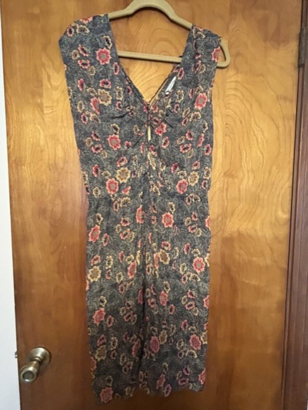 Isabel Marant Étoile Floral Silk Sleeveless Dress Size 36 - Picture 3 of 8